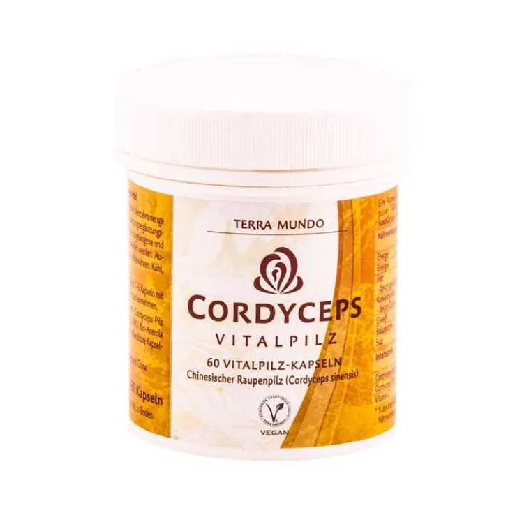 Cordyceps Vitalpilz Terra Mundo Kapseln, 60 St