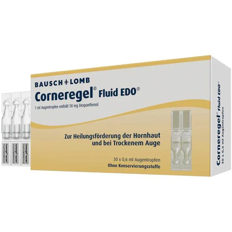 Corneregel® Fluid EDO® unterstützt die Wundheilung am Auge, 30X0.6 ml