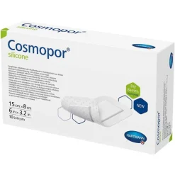 Clearance Cosmopor ® silicone Wundverband 8x15 cm, 10 St