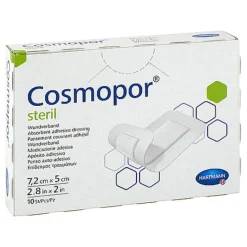 Hot Cosmopor steril 5x7,2 cm, 10 St
