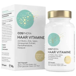 Best Cosphera Haar-Vitamine mit Hirse Kapseln, 120 St
