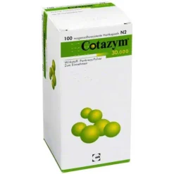 Cotazym 30.000 Pellets magensaftresistente Kapseln, 100 St