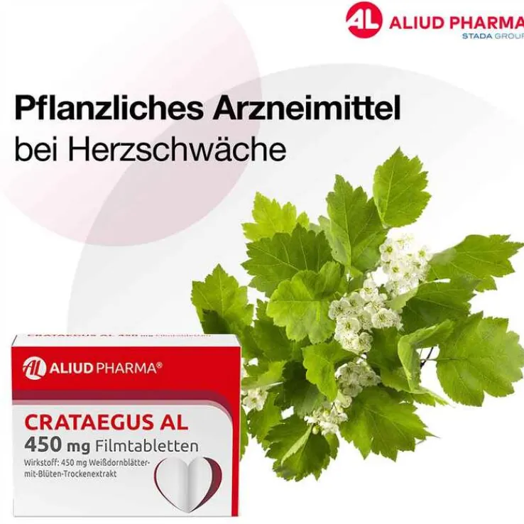 CRATAEGUS AL 450 mg Filmtabletten, 100 St