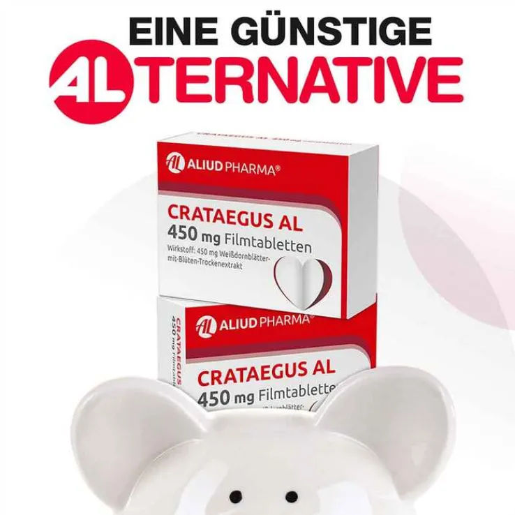 CRATAEGUS AL 450 mg Filmtabletten, 100 St