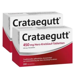 Crataegutt® 450 mg Herz-Kreislauf-Tabletten, 2x200 St