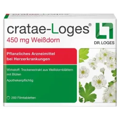 Online Dr. Loges cratae-Loges 450 mg Weißdorn Filmtabletten, 200 St