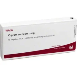Wala Cuprum aceticum comp. Ampullen, 10X1 ml