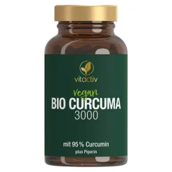 Hot Curcuma 3000 Bio Kapseln, 60 St Kurkuma Kapseln