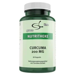 New Green line Nutritheke Curcuma 200 mg Kapseln, 60 St