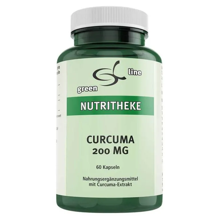 New Green line Nutritheke Curcuma 200 mg Kapseln, 60 St