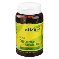 Clearance Allcura Curcuma-Kapseln Bio, 90 St