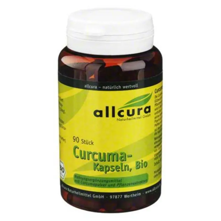 Clearance Allcura Curcuma-Kapseln Bio, 90 St