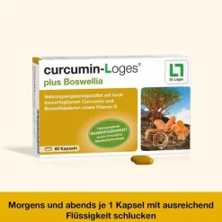 Hot Dr. Loges Curcumin-Loges plus Boswellia Kapseln, 120 St