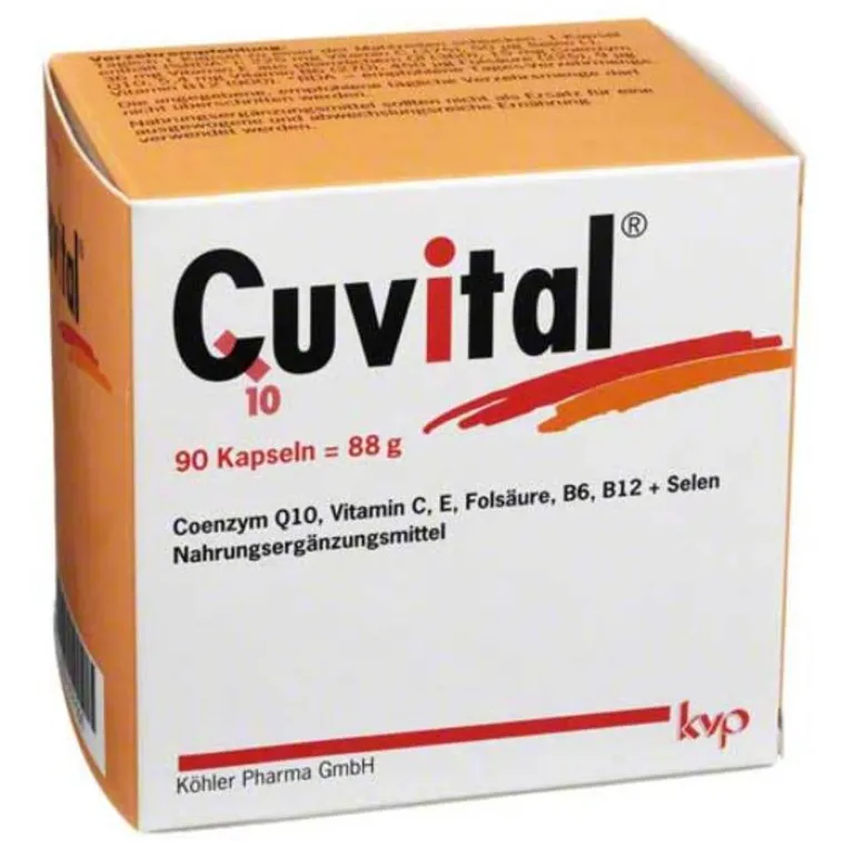 Online Cuvital Kapseln, 90 St Coenzym Q10
