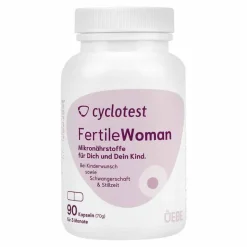 New Cyclotest fertile woman Mikronährstoffe Kapseln, 90 St