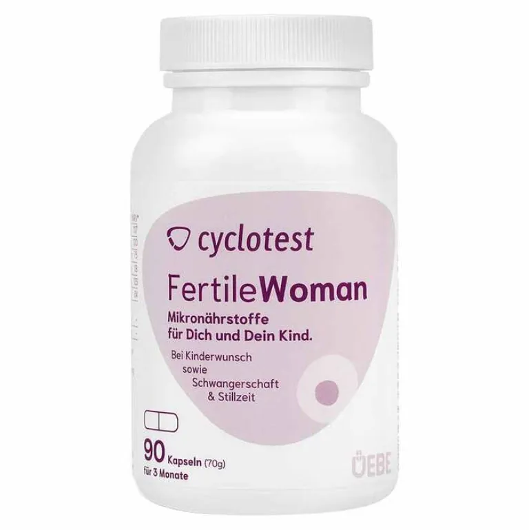 New Cyclotest fertile woman Mikronährstoffe Kapseln, 90 St