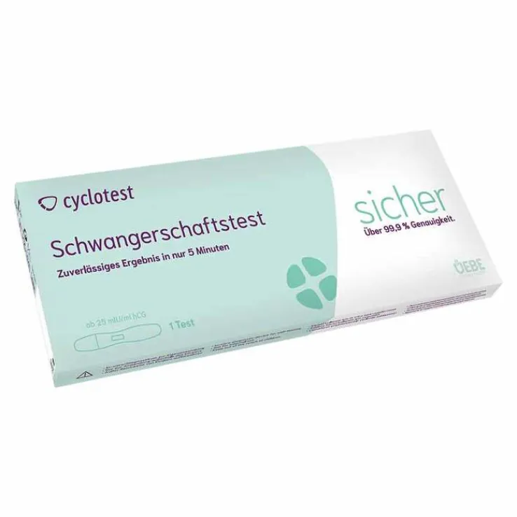 Cyclotest Schwangerschaftstest 25 Mlu / ml Urin, 1 St