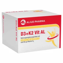 Clearance Aliud Pharma D3 + K2 Vit AL 4000 I.E. / 80 µg Kapseln, 90 St