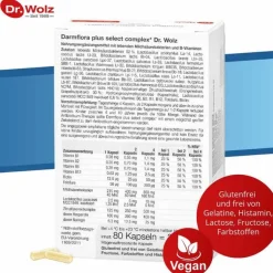 Darmflora plus select complex magensaftresistent Kapseln, 80 St