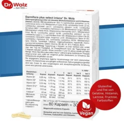 Dr. Wolz Darmflora plus select intens Kapseln, 80 St