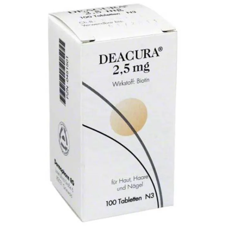 Deacura 2,5 mg Tabletten, 100 St
