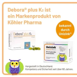 Online Debora plus K2 Kapseln, 60 St Vitamin K