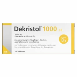 Discount Dekristol 1.000 I.E. Tabletten, 200 St