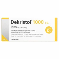 Outlet Dekristol 1.000 I.E. Tabletten, 100 St