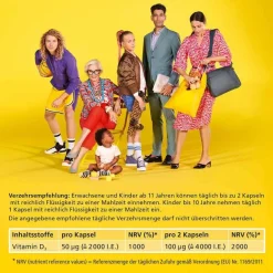 Best D3 2000 I.E. pflanzlich Kapseln, 60 St Vitamin D (Colecalciferol)