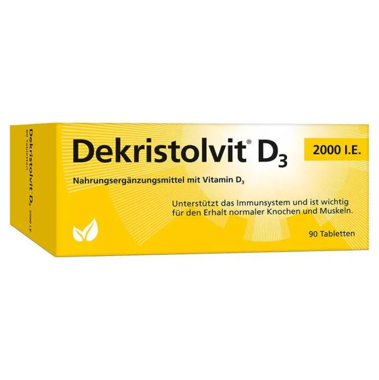 Hot D3 2.000 I.E. Tabletten, 90 St Vitamin D (Colecalciferol)