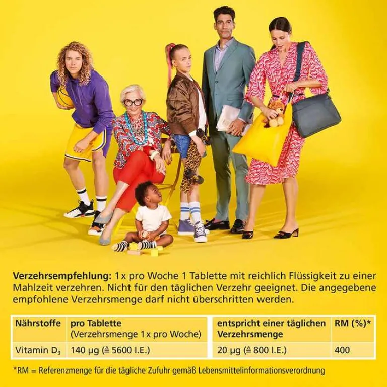 Best Dekristolvit D3 5.600 I.E. Tabletten, 30 St