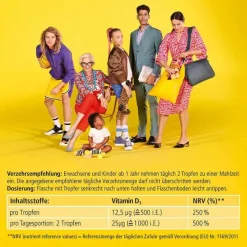 Hot D3 1.000 I.E. Tropfen, 25 ml Vitamin D (Colecalciferol)