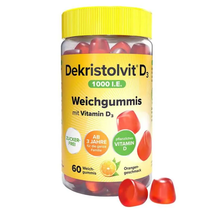 Dekristolvit D3 1000 I.E. Weichgummis, 60 St
