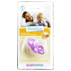 Dentistar BS Silikon mit Ring Babys ohne Zähnen, 1 St