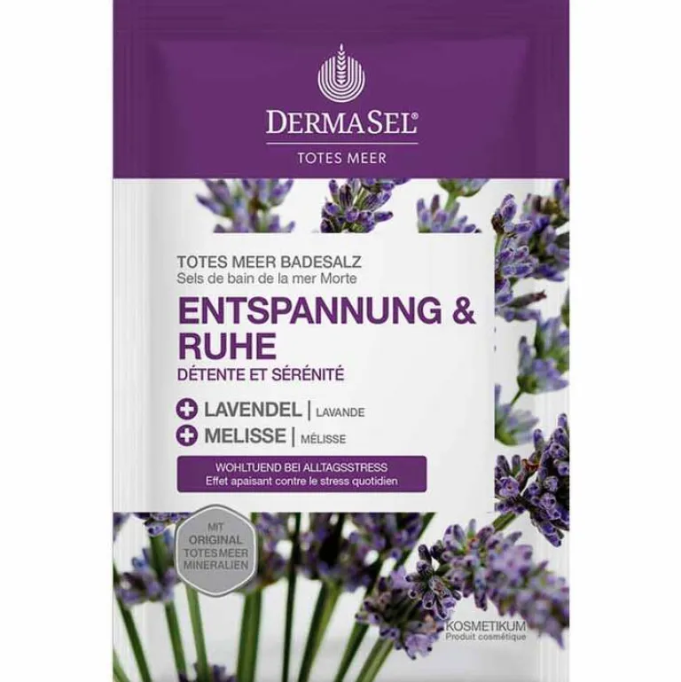 Discount Dermasel Totes Meer Badesalz Entspannung & Ruhe, 80 g