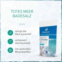 Hot Dermasel Totes Meer Badesalz Pur, 5 kg