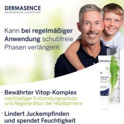 Best Dermasence Vitop forte Augenpflege Creme, 15 ml