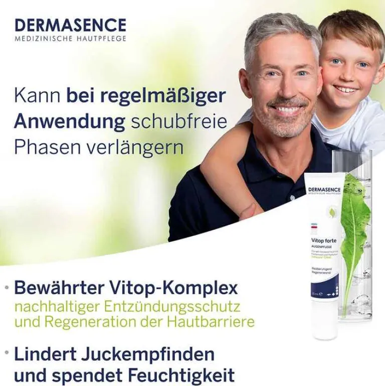 Best Dermasence Vitop forte Augenpflege Creme, 15 ml