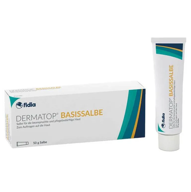 Discount Dermatop Basissalbe, 50 g Neurodermitis Basispflege|Trockene & Sensible Haut