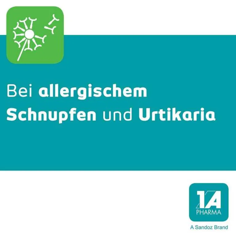 Hot Deslora – 1 A Pharma® 5 mg Filmtabletten, 100 St Desloratadin|Allergie Tabletten