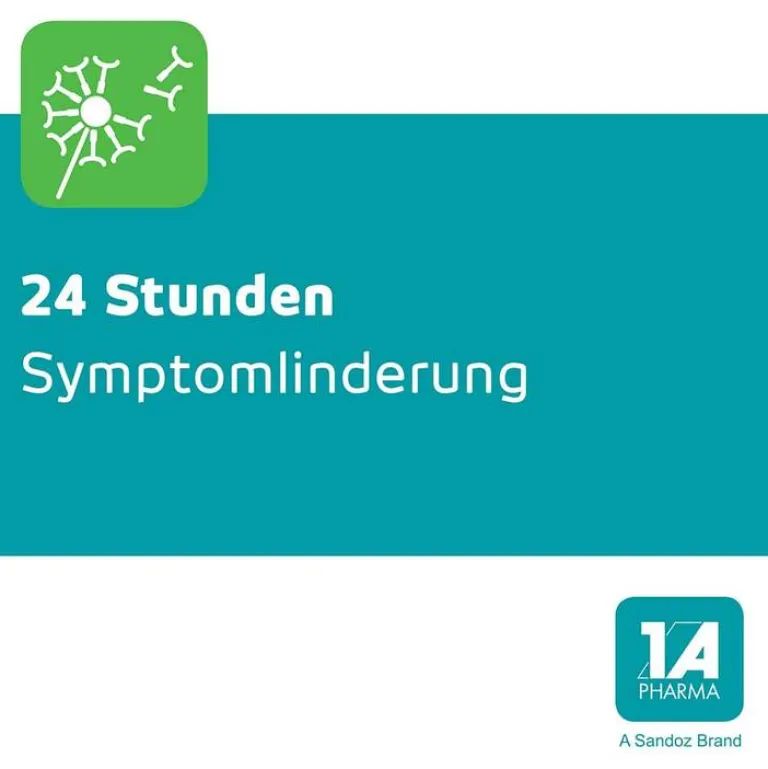 Hot Deslora – 1 A Pharma® 5 mg Filmtabletten, 100 St Desloratadin|Allergie Tabletten