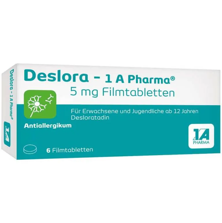 Sale 1A Pharma Deslora – 1 A Pharma® 5 mg Filmtabletten, 6 St