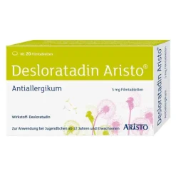 Desloratadin Aristo® Antiallergikum 5 mg Filmtabletten, 20 St