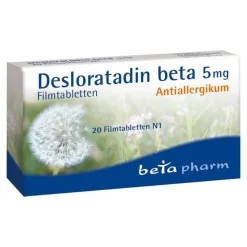 Desloratadin beta 5 mg Filmtabletten, 20 St