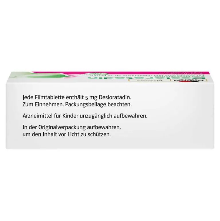 Online DoppelherzPharma Desloratadin 5 mg Filmtabletten, 50 St