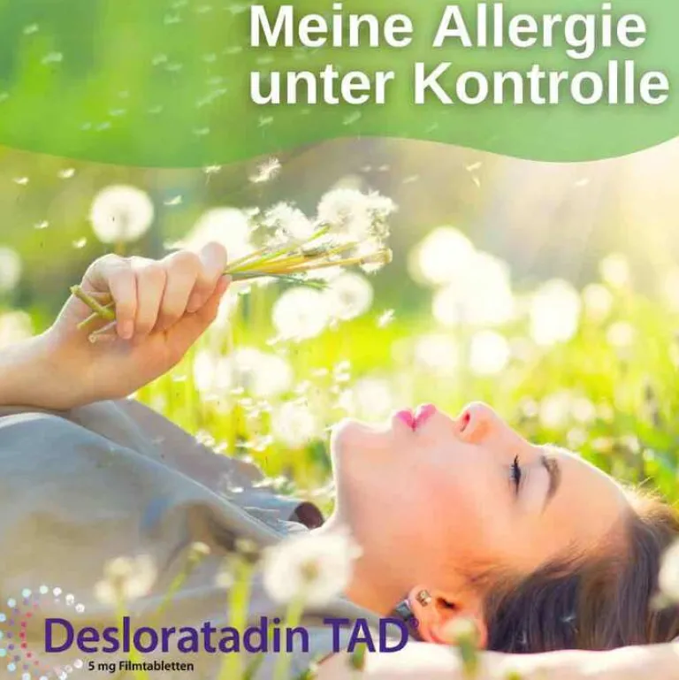 New Deslorain ® 5 mg Filmtabletten, 100 St Desloratadin|Allergie Tabletten