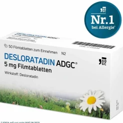 Online ADGC Desloratadin- 5 mg Filmtabletten, 50 St