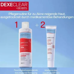 Dexeryl Dexeclear Reinigung feuchtigkeitsspendend, 200 ml