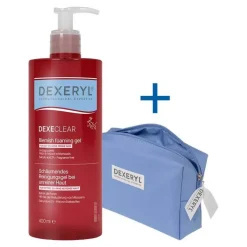 Best Dexeryl Dexeclear Reinigungsgel schäumend für unreine Haut, 400 ml