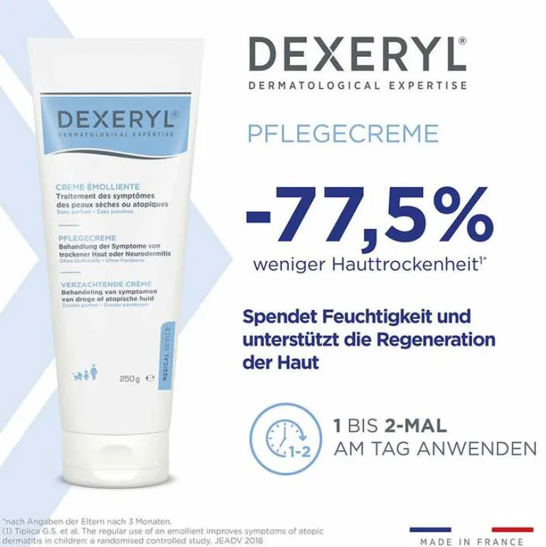 Discount Dexeryl Pflegecreme, 250 g